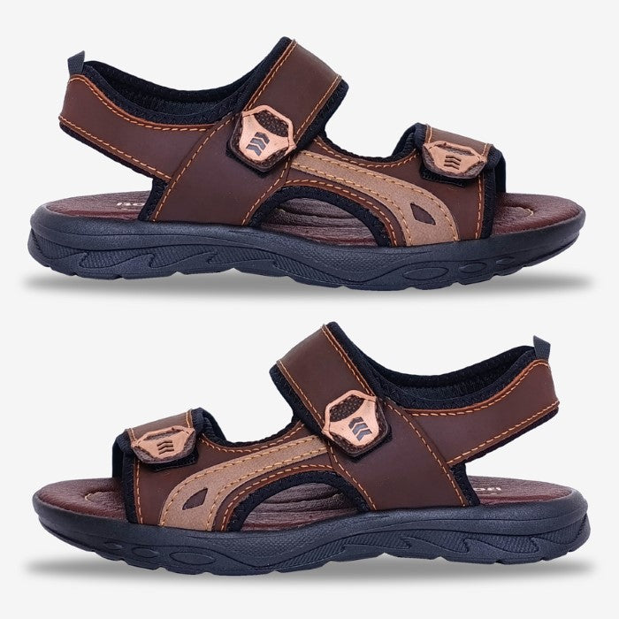Sandalias en cuero garantizado