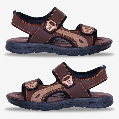 Sandalias en cuero garantizado