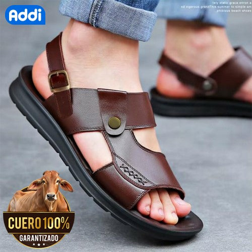 Sandalias en cuero 100% garantizado✅