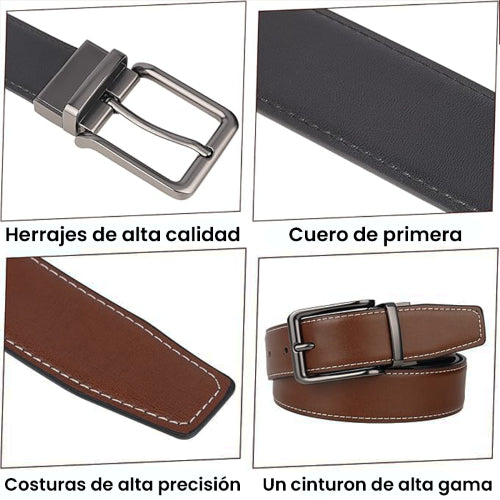 CINTURON-CORREA EN CUERO 100%